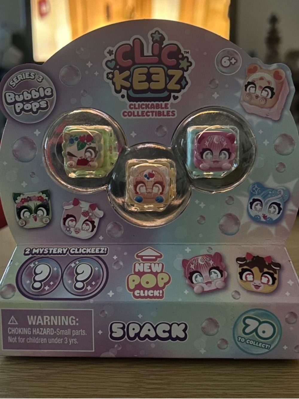 NWT Five Pack Rare Clickeez Set!